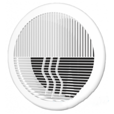 Решётка вентиляционная круглая разъёмная с фланцем 10РПКФ